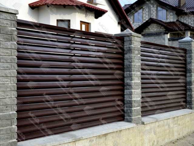 Забор жалюзи еврозабор