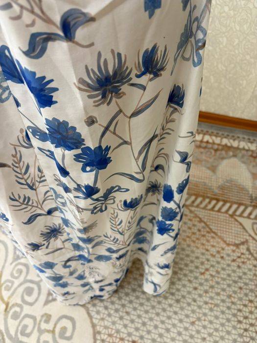 Платье из панбархата.