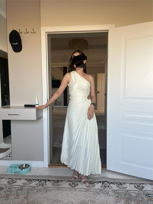 Вечернее платье плиссе