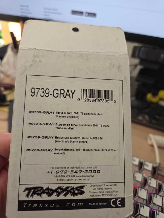 Servo mount metal pentru Traxxas trx4m 9739