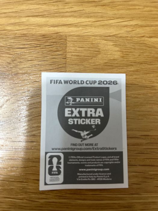 Sticker Panini Gold Extra Strong – Lamine Yamal | Original