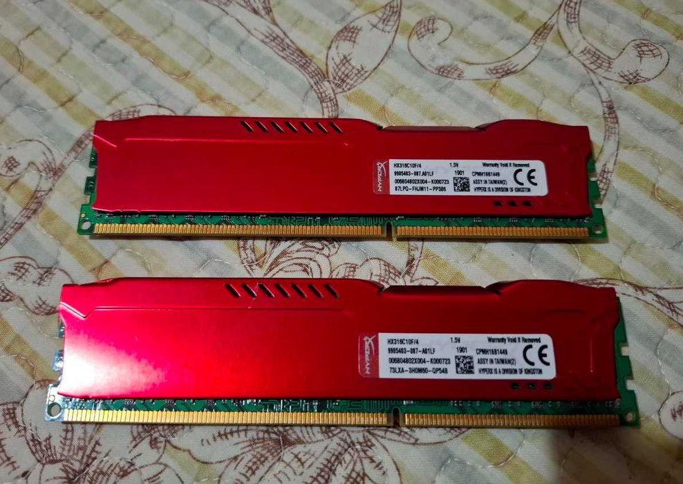 Оперативная память   DDR3   Kingston HyperX Fury