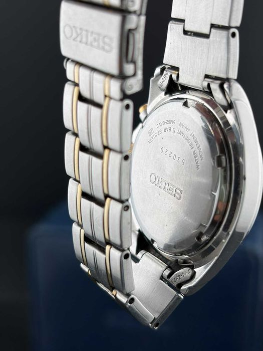 Seiko Kinetic 5M62-0AV0 – Acumulator nou – Cutie inclusă