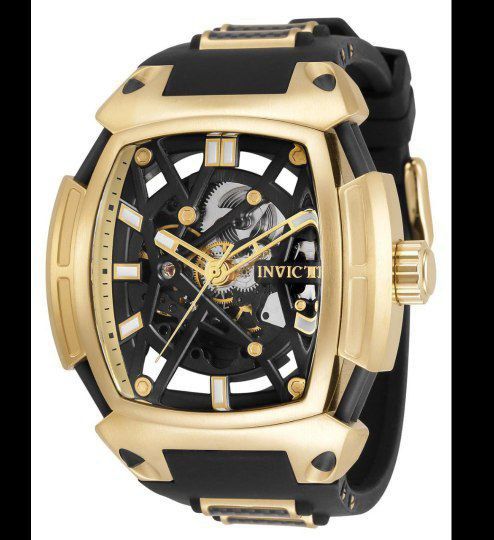 Часы Invicta 34620 S1 Rally Diablo Automatic Black Gold 
Циферблат 53м