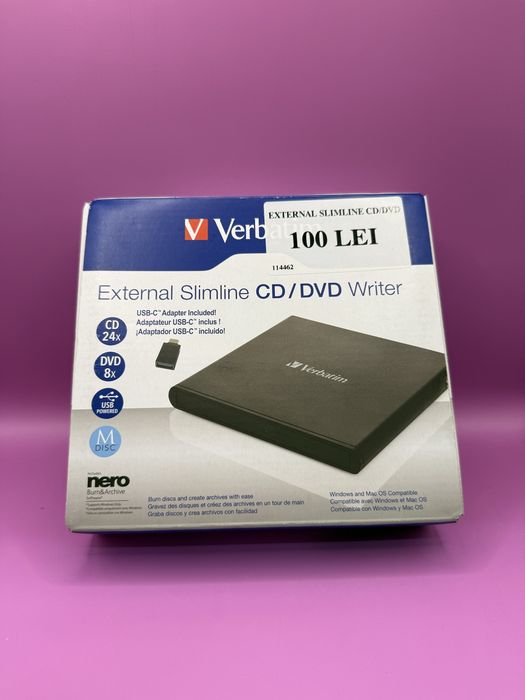 External Slimline CD/DVD •Matei Amanet Margeanului•1144