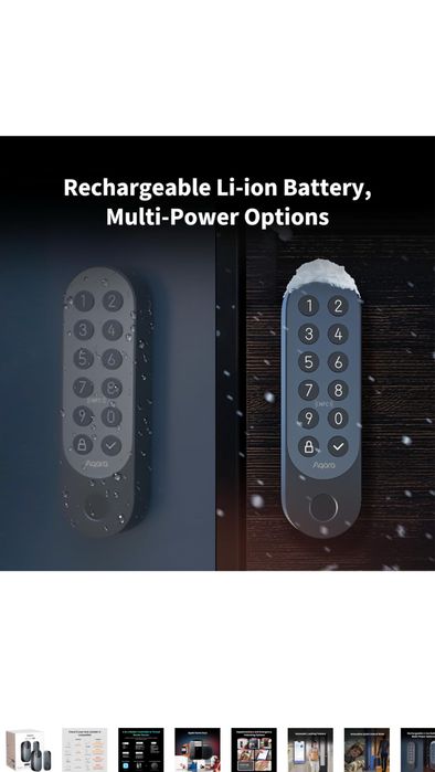 Aqara Smart Lock U200, încuietoare inteligentă, AI, sigilata