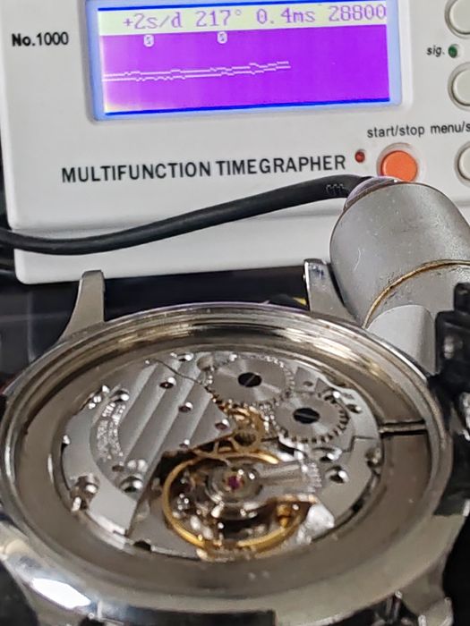 Ceas Nordflor Mechanique Custom 40 mm Funcționează Impecabil