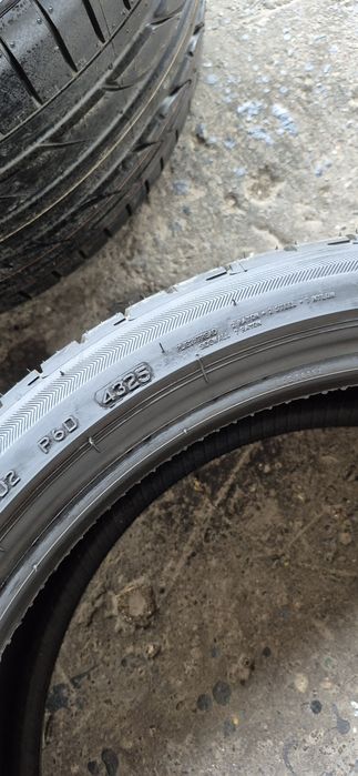 4 anvelope vara noi runflat Bridgestone,fata 225/40/19,spate 255/35/19,dot 2025.Pretul este pe bucata.