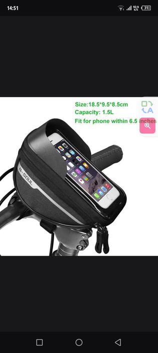 Держатель для телефона велосипед самокат итд