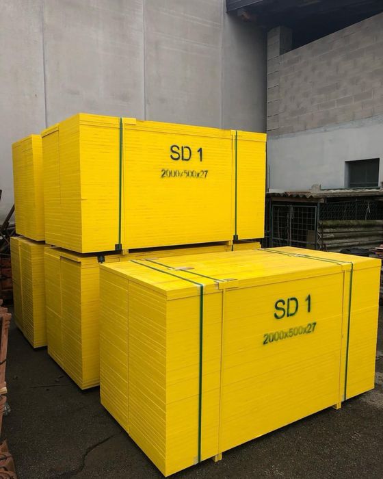 Panouri doka placa galbena pentru cofrare lana cofraje tego popi noi