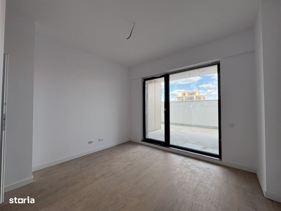 Apartament 2 camere + terasa, zona Vivo Mall, Finisat, cu CF