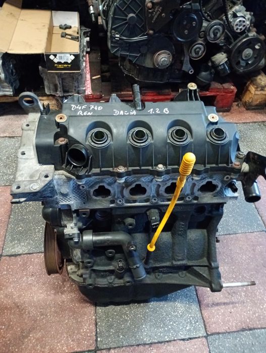 Motor complet fara anexe dacia logan 1.2b dacia Sandero 1.2 d4f740