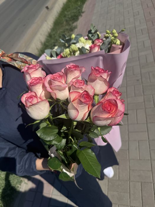 Букет роз 11 штук