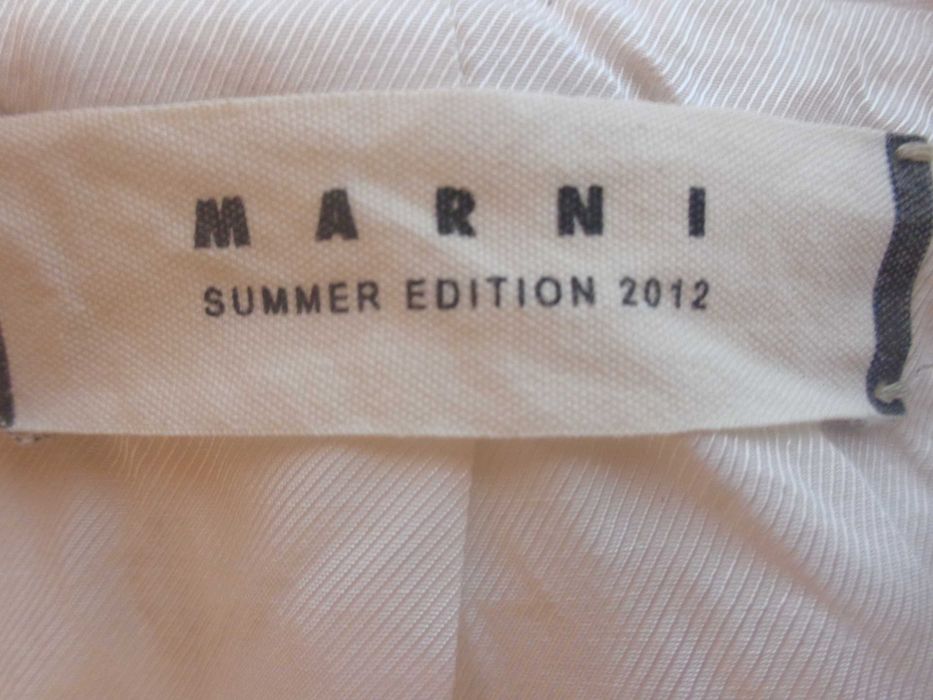 Sacou Marni alb marimea 44