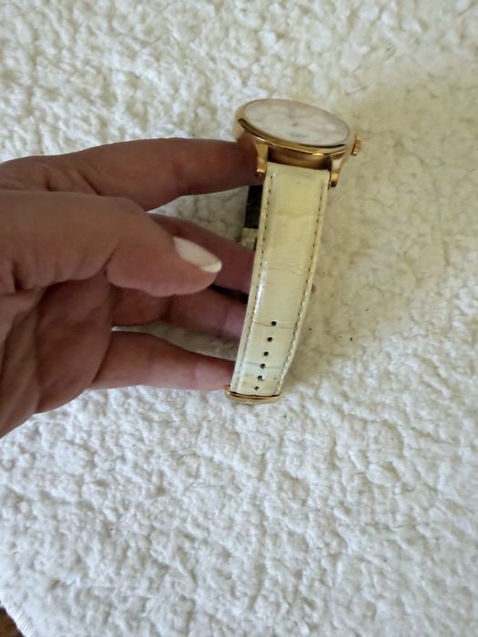 Tissot-Le Locle Automatic White Mother of Pearl Dial Ladies Watch