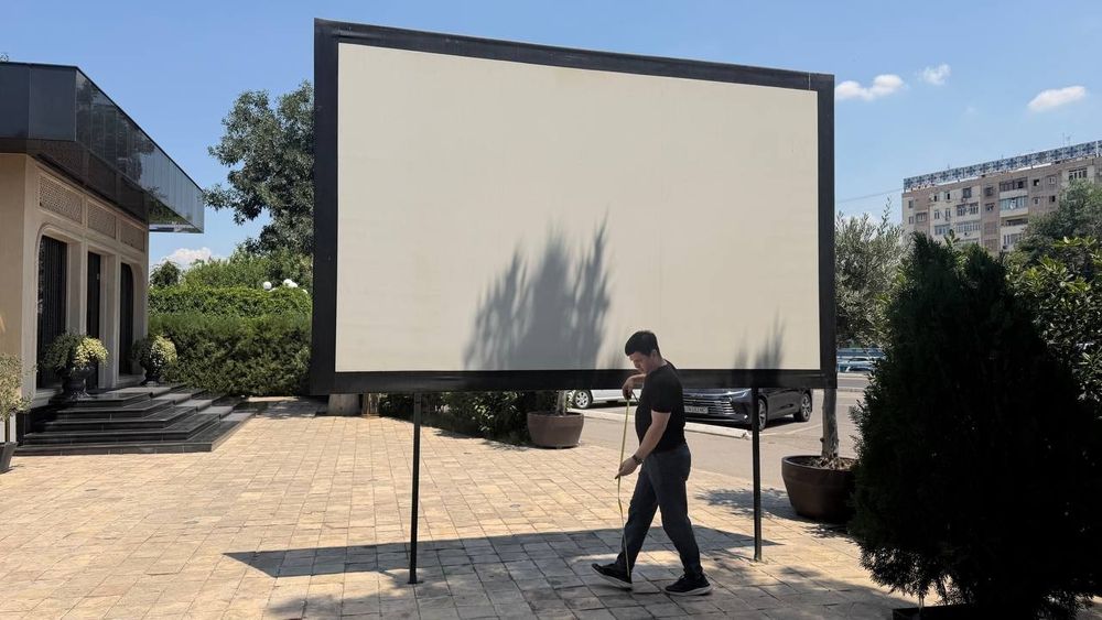 Arenda proyektor doska led ekran kalonka mikrafon Toshkenda kruglosutk
