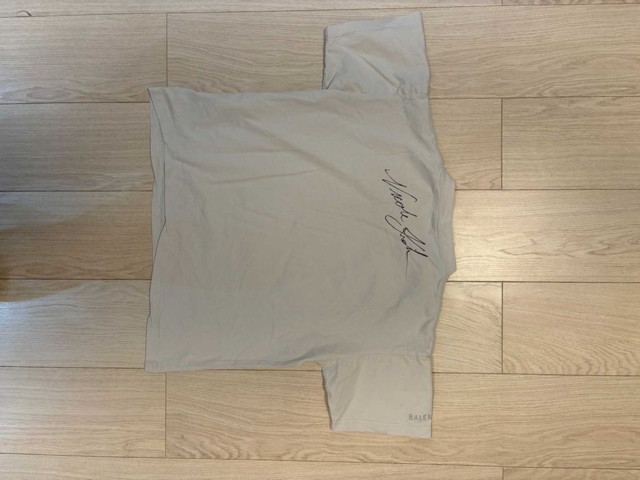 Balenciaga Nicole Cotton Jersey T Shirt