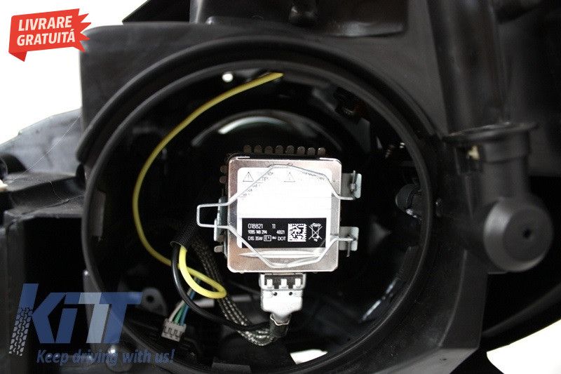 LED DRL Faruri Bi-Xenon Mercedes C-Class W204 Facelift (2011-2014)