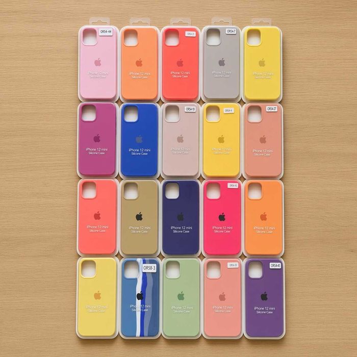 Apple Case Силиконов Кейс за iPhone 12 Pro Max 11 Pro Max XS Max Xr 8+ 7+ SE 2020 SE 3