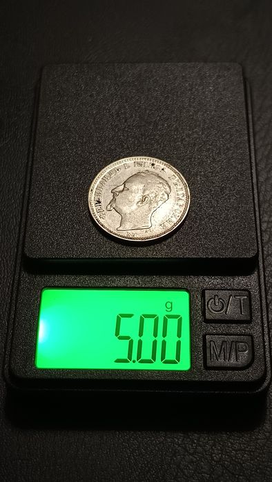 Сребърна Княжевска монета 1 Лев 1891