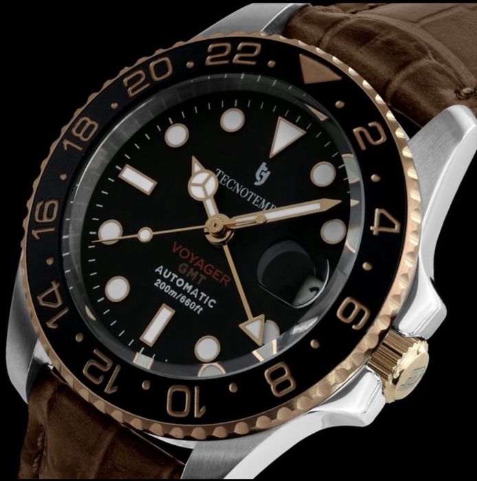 Vand ceas Tecnotempo Voyager GMT Automatic 200M WR – Editie Limitata