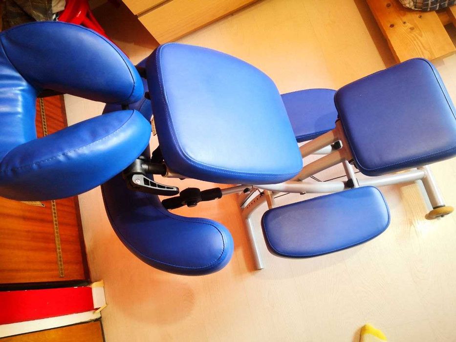 Scaun de masaj portabil, reglaj pneumatic, ultraușor HABYS PrestigeReh