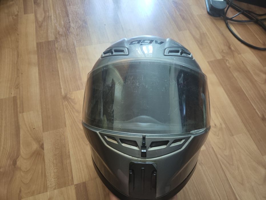 Casca AGV Mărime M Argintiu Fullface  DoubleD Ring