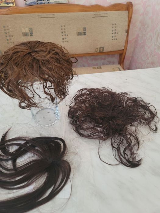 Парик накладка в хорошем состоянии