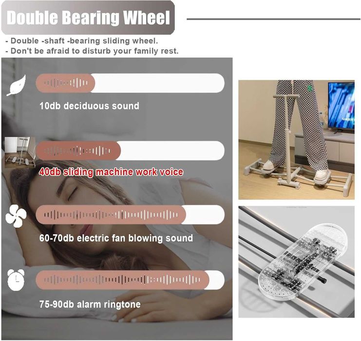 Aparat Pliabil pentru Picioare și Fitness, Exerciții