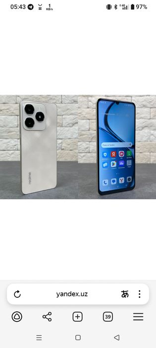 Realmi c61 8+8 256gb