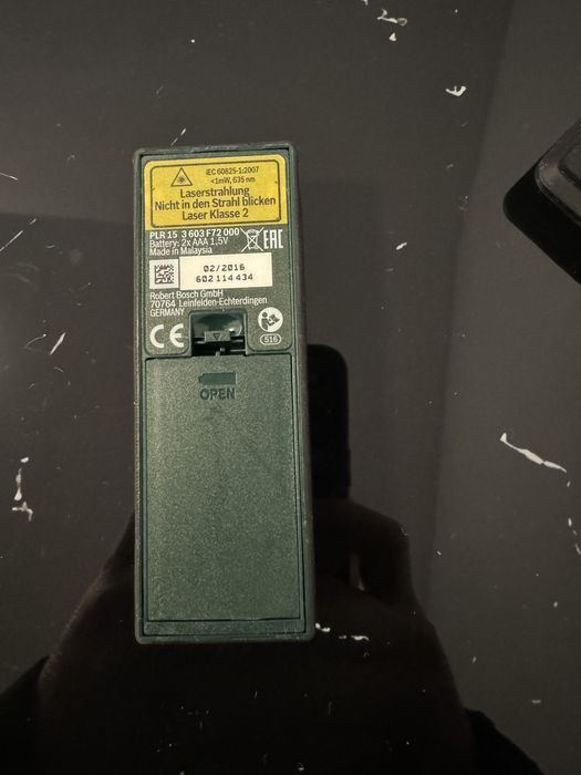 Multimetru bosch PLR15