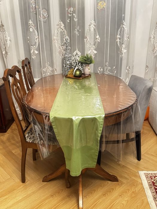 Стол деревянный круглый