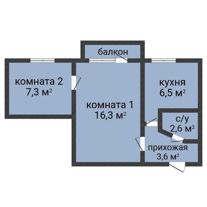 2-комн.кв. в р-не ГАИ