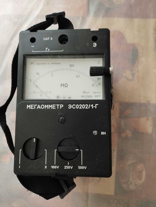 Мегоомметр ЭСО 202/1-Г
