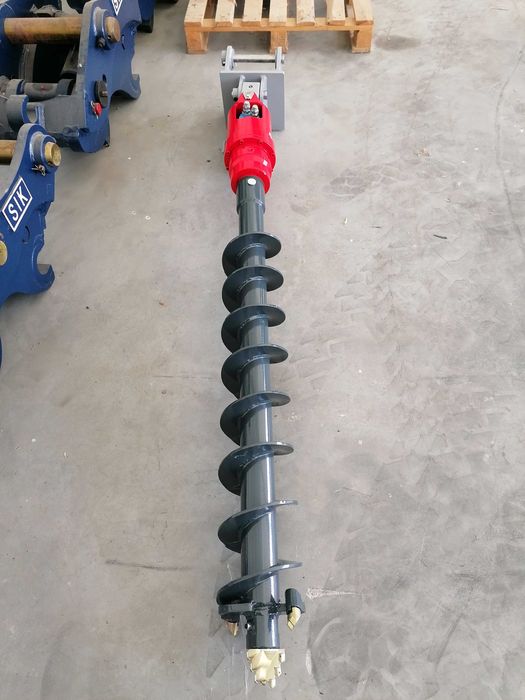 Burghiu foreza hidraulica de pamant pt excavatoare/buldoexcavatoare