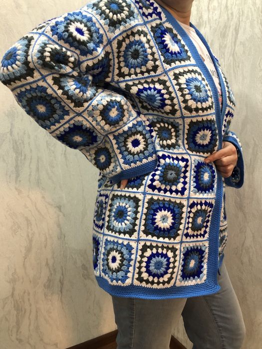 Кардиган ручной работы!