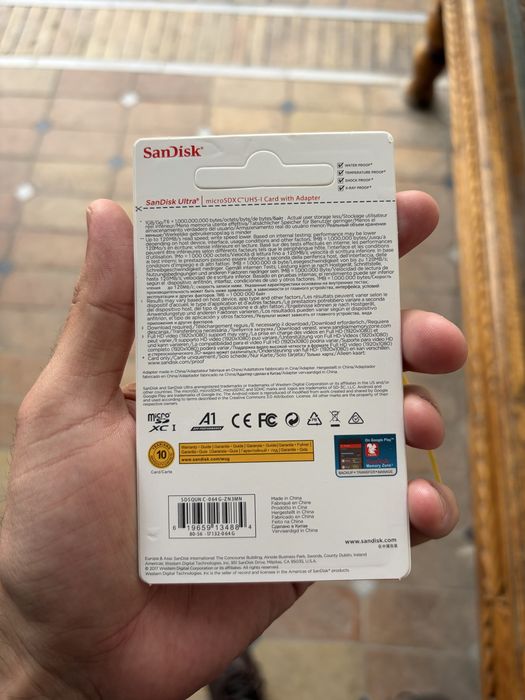 Sandisk Флешка ultra 120mb/s