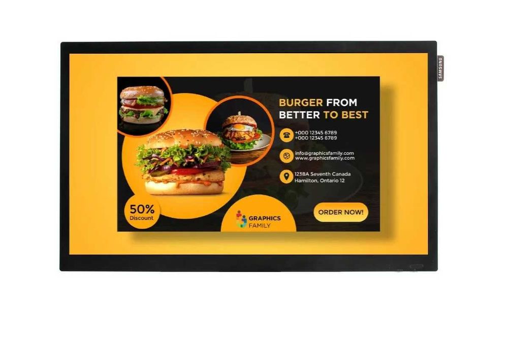 Публичен Дисплей Samsung 22" LED (1920x1080)/Cortex-A9/4GB/HDMI