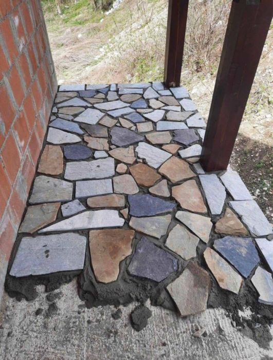 Piatra naturala de munte oferim montaj la pret de producator