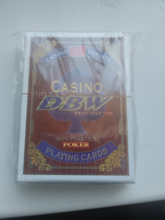 Карты пластиковые покер новые