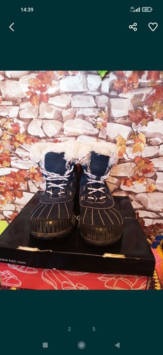 Зимняя детская обувь