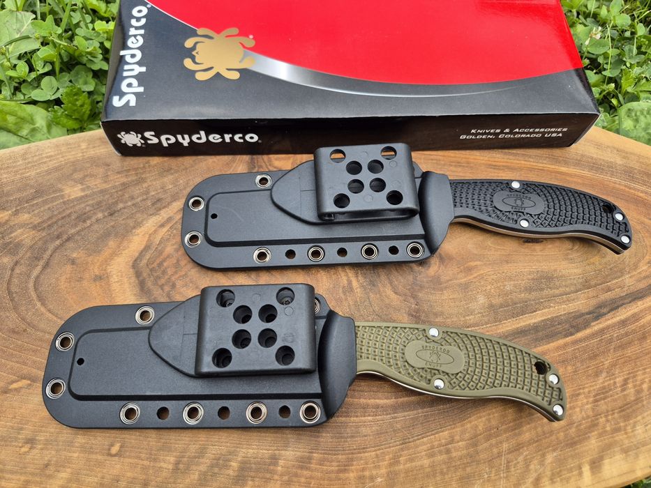 Тактически нож Spyderco Enuff FB31,фиксирана фултанг острие,два цвята