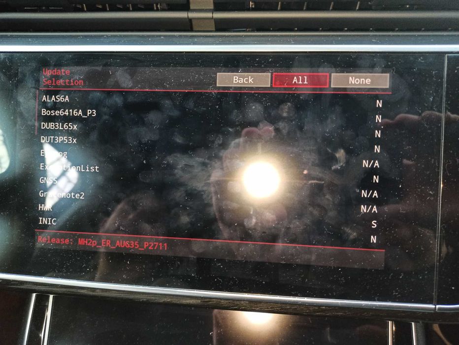 Audi MIB3 MIB3P Mh2P смяна на регион конверсия към Европа AppleCarPlay