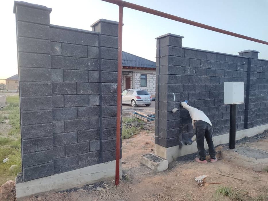 Кладка заборы профисоналльно