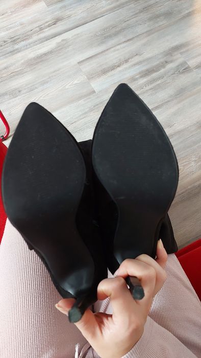 Cizme piele intoarsa