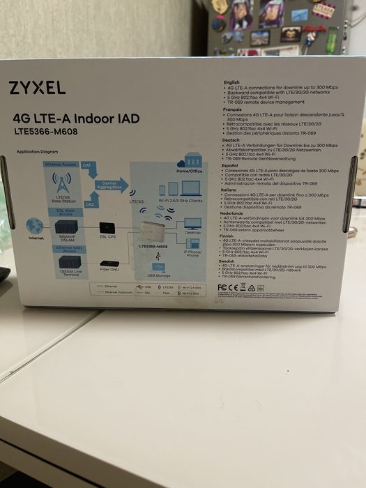 Zyxel LTE5366-M608-EU01V1F Router