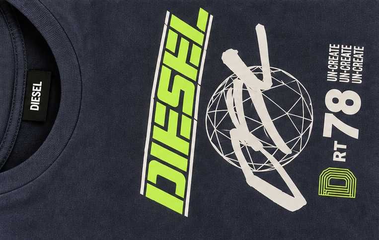 Diesel T-DIEGOS-K34 Graphic T-Shirt – размер XL