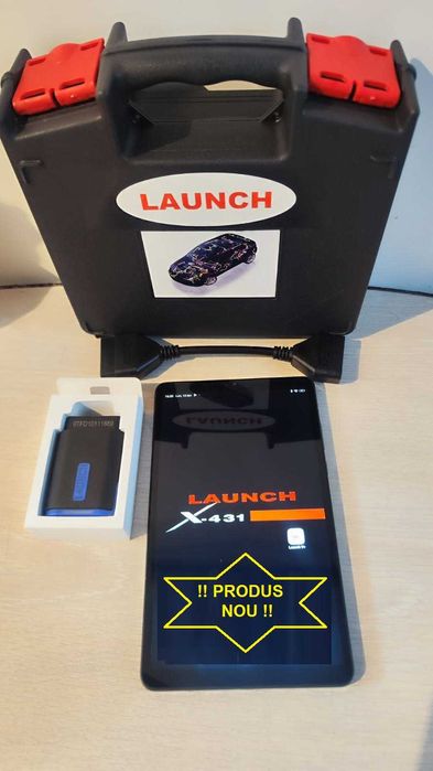 Kit Diagnoza Launch X431 DriveScan V+ Romana, 37 Functii + Tableta 10'