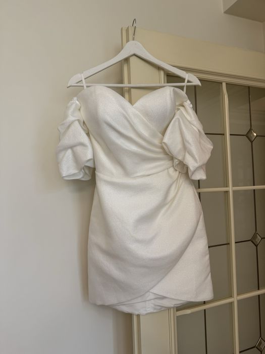 Свадебное/коктейльное платье WHITE SWAN