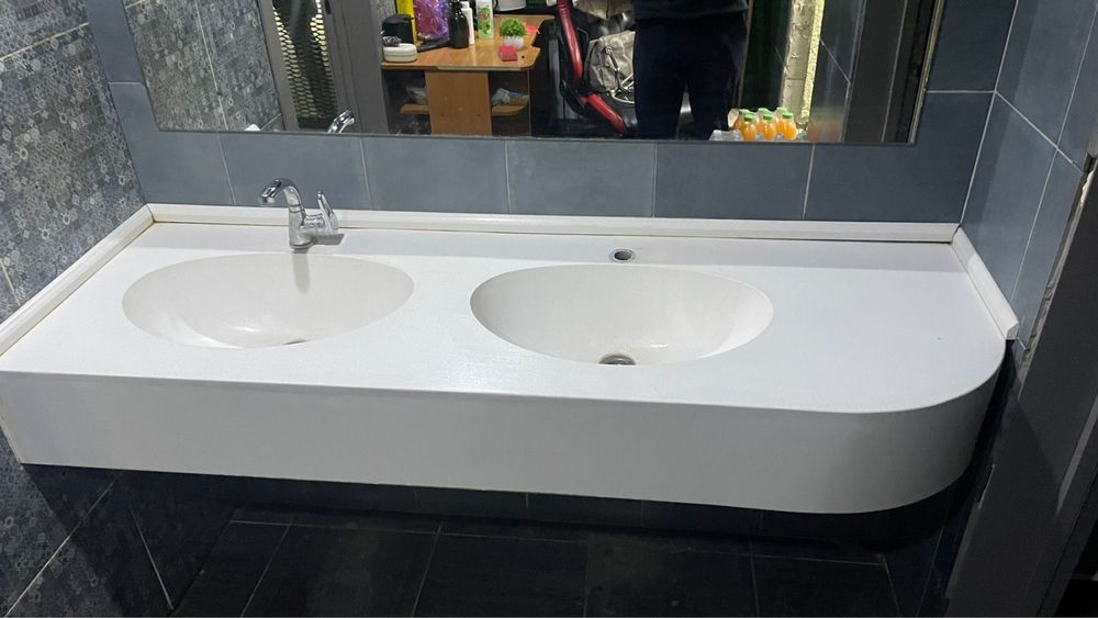 Б/У раковина и Унитаз